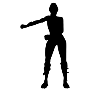 Fortnite Character Silhouette