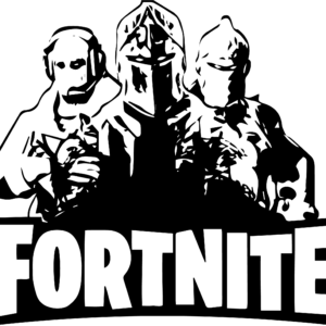 Fortnite Silhouette Logo