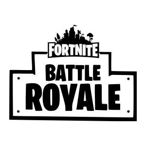 Fortnite 'Battle Royale' Logo Sticker